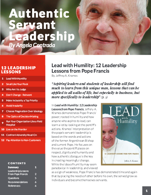 Authentic Servant Leadership